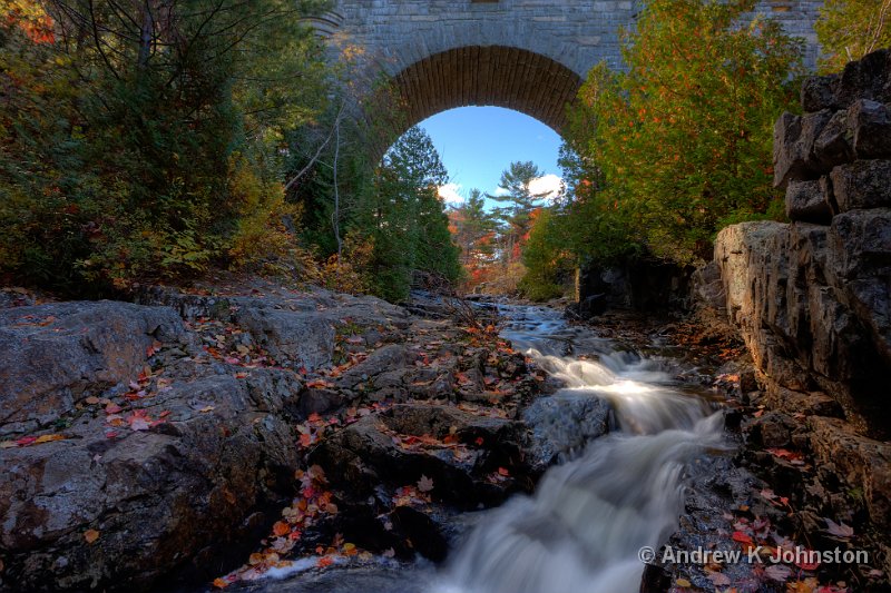 1008_40D_4745-7 HDR.jpg - Duck Brook Bridge, Acadia National Park, Maine